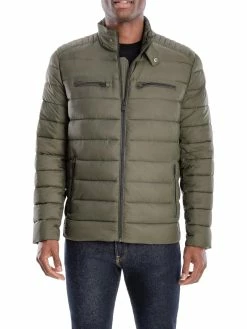Lucky Brand Brunswick Mens Lightweight Warm Puffer Jacket