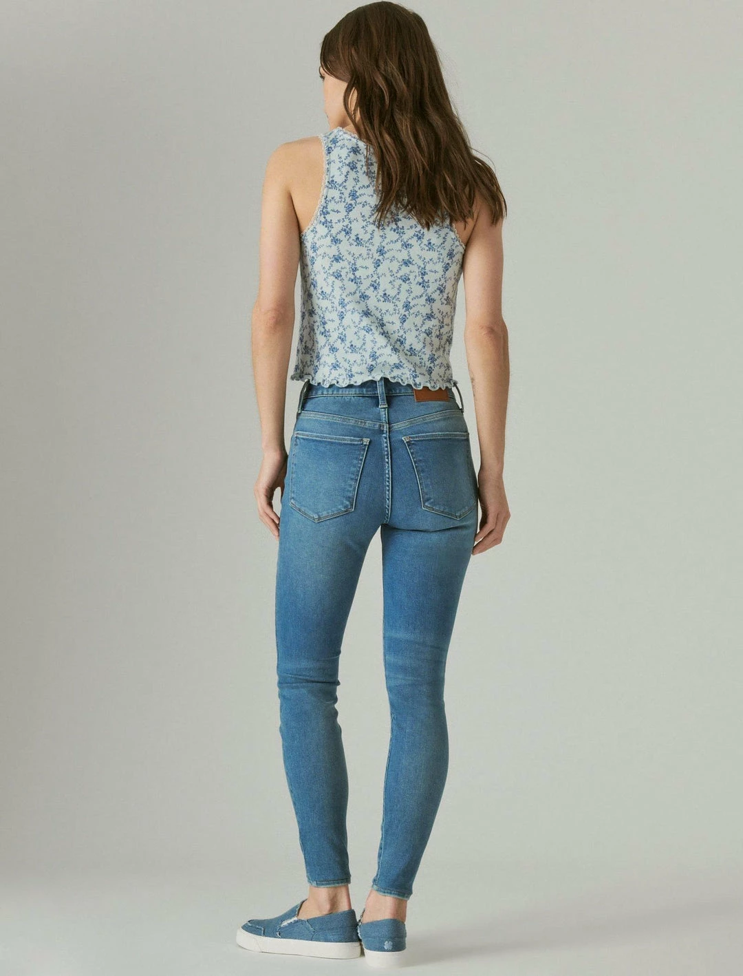 Lucky Brand Womens High Rise Curvy Skinny 3 Lucky Brand Womens High Rise Curvy Skinny - Image 3