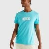 Lucky Brand Mens Pride Lucky Logo Gender Neutral Tee