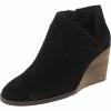 Lucky Brand Zollie Womens Suede Ankle Booties