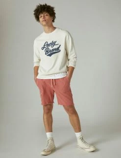Lucky Brand Mens Sueded Terry Short