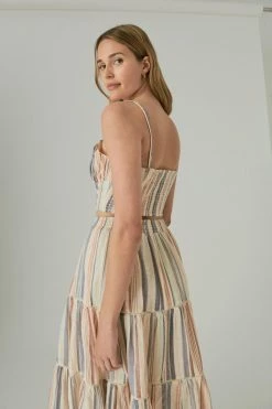 Lucky Brand Womens Matchback Corset Top