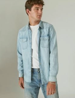 Lucky Brand Mens The Western Shirt