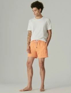 Lucky Brand Mens 6" Stretch Swim Short