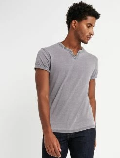 Lucky Brand Mens Vbo Notch Neck