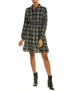 Cheap Lucky Brand Store 5 Lucky Brand Plaid Shirt Dress