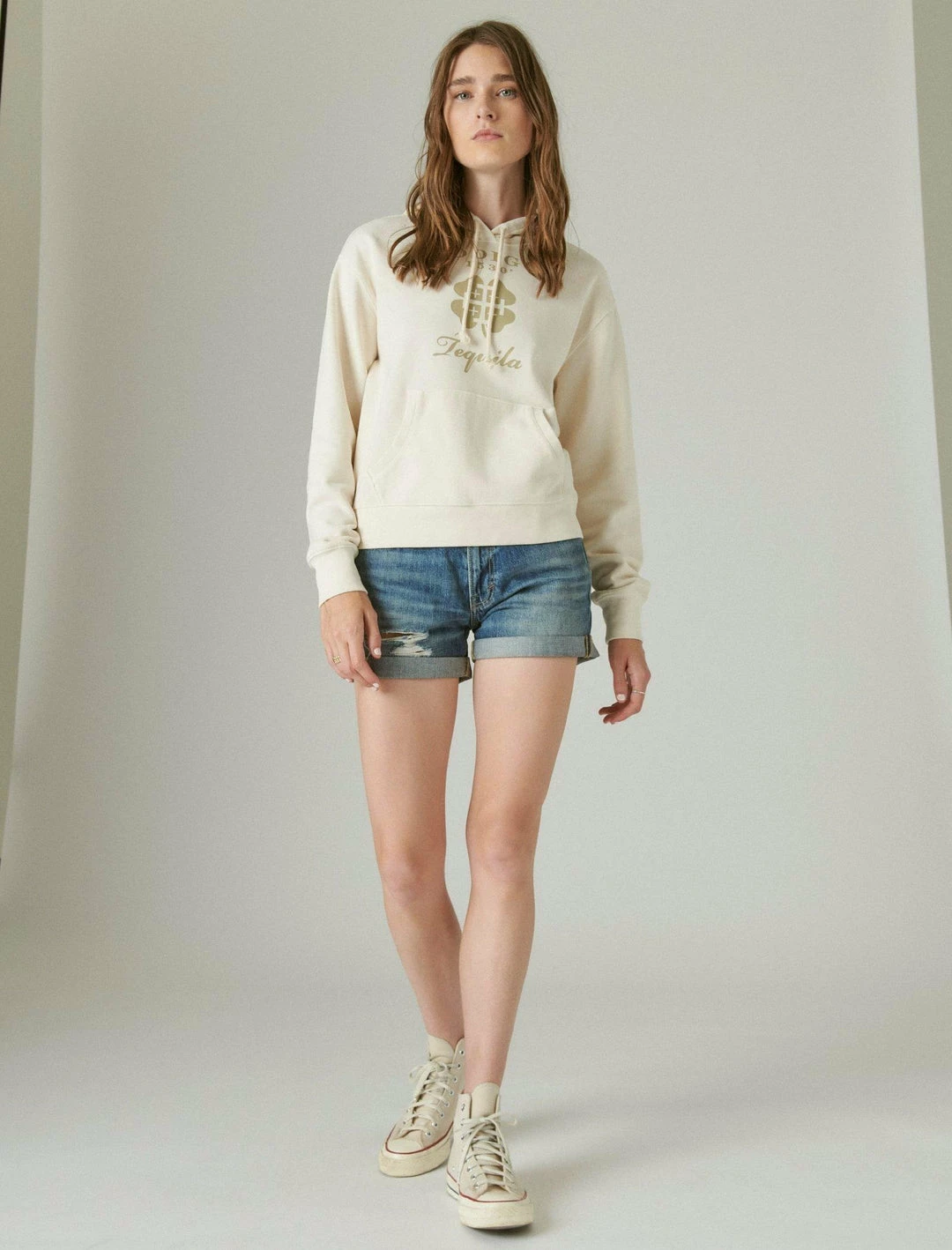 Lucky Brand Womens Codigo 1530 X Lucky Brand Graphic Hoodie 2 Lucky Brand Womens Codigo 1530 X Lucky Brand Graphic Hoodie - Image 2