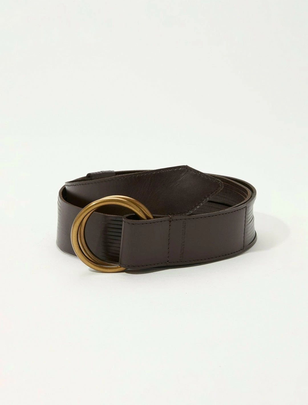 Lucky Brand Leather Detail Double Ring Belt 1 Lucky Brand Leather Detail Double Ring Belt