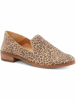 Lucky Brand Eyelash Womens Faux Suede Slip On Flats