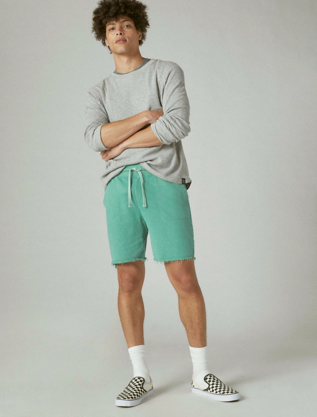 Lucky Brand Mens Sueded Terry Short 6 Lucky Brand Mens Sueded Terry Short - Image 6