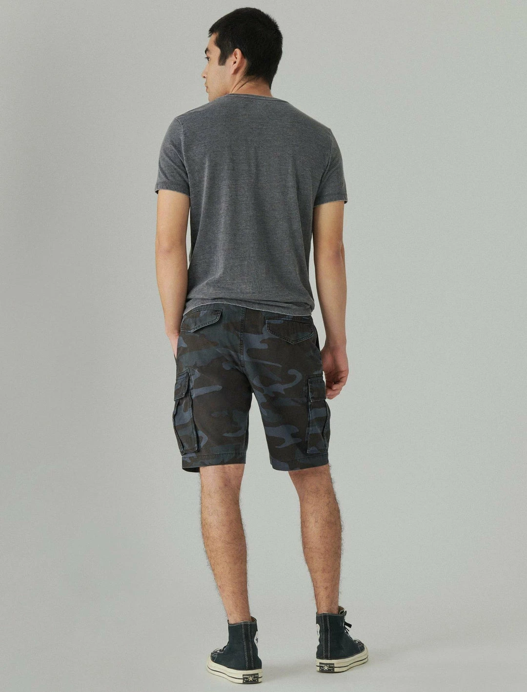 Lucky Brand Mens 9" Canvas Cargo Short 3 Lucky Brand Mens 9" Canvas Cargo Short - Image 3