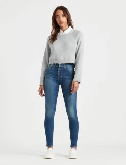 Lucky Brand Womens High Rise Bridgette Skinny Jean