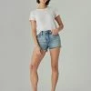 Lucky Brand Womens 3" High Rise Curvy Short