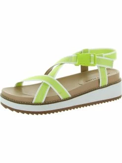 Lucky Brand Imbae Womens Peep Toe Casual Slingback Sandals