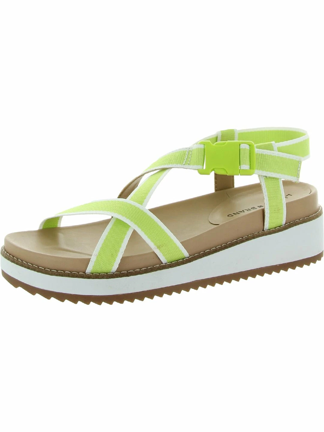 Lucky Brand Imbae Womens Peep Toe Casual Slingback Sandals 1 Lucky Brand Imbae Womens Peep Toe Casual Slingback Sandals